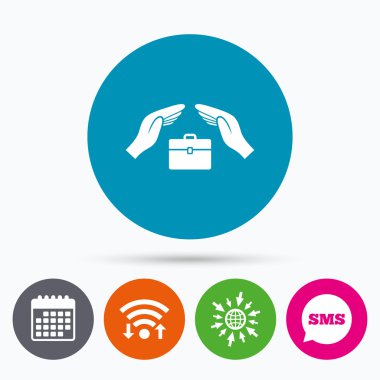 Bagaj Sigortası işareti.