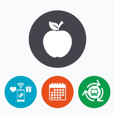 elma işareti simgesi.