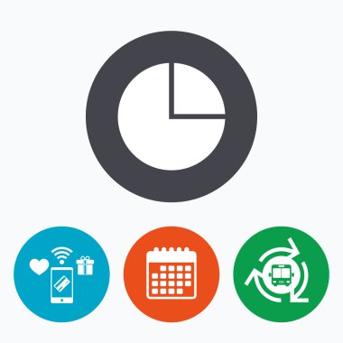 Pasta grafiği grafik işareti