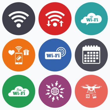 wifi kablosuz ağ kutsal kişilerin resmi.