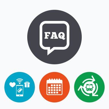 SSS bilgi işareti simgesi