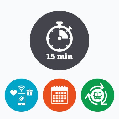 Zamanlayıcı işareti simgesi.