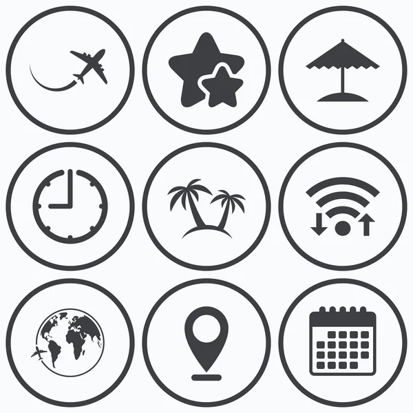 Travel trip icon. — Stock Vector