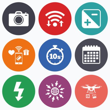 Fotoğraf makinesi simgesi.  