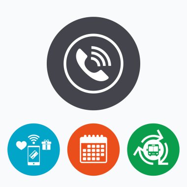 telefon işareti simgesi. çağrı destek sembolü.