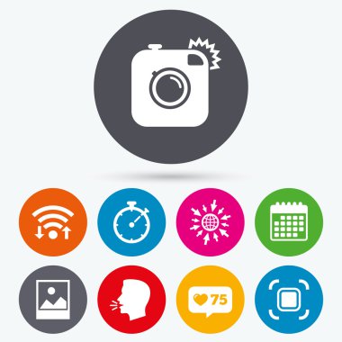 Fotoğraf makinesi simgesi.  