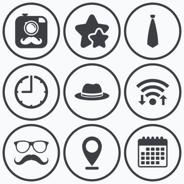 yenilikçi fotoğraf kamera simgesi. gözlük simgesi.