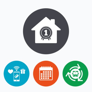 En iyi ev. İlk Ödülü simgesi yerleştir.