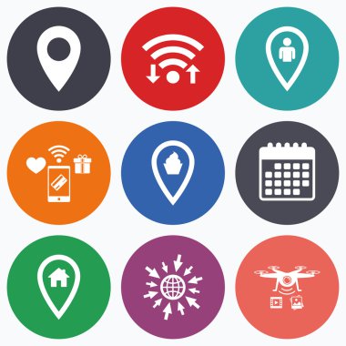 İşaretçiyi simgeler eşleme. 