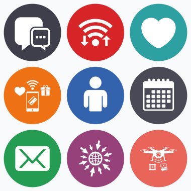 Sosyal medya simgeleri. 