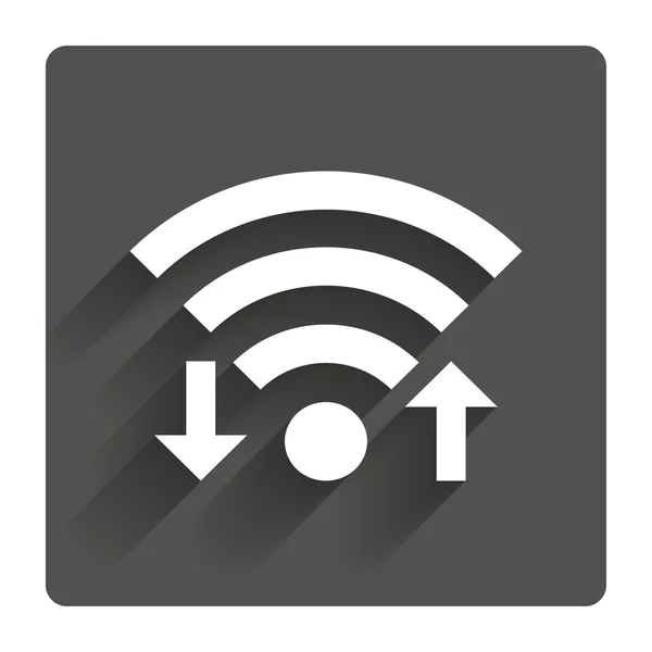 Tanda sinyal Wifi . - Stok Vektor