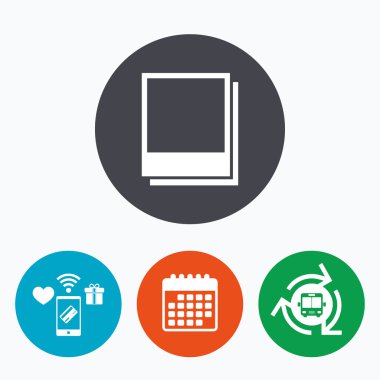 Fotoğraf çerçeve şablonu  