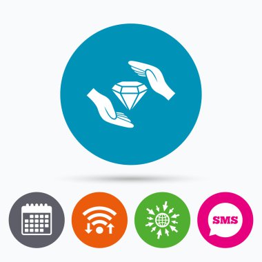 Takı sigorta işareti. 