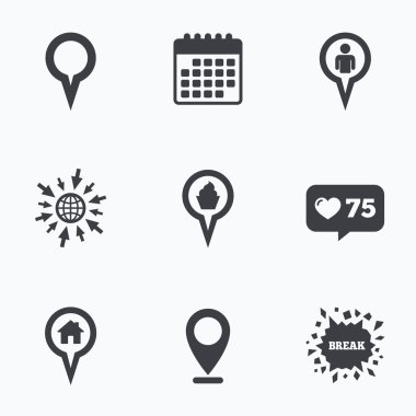 İşaretçiyi simgeler eşleme. 