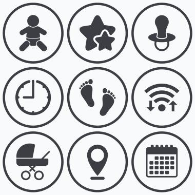 bebek bebekler simgeler. 