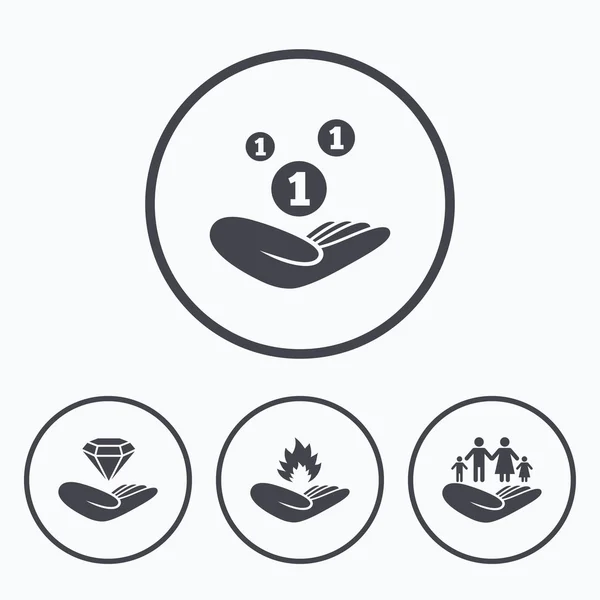 Символ защиты семьи. Детей, семьи, сообщества и защиты