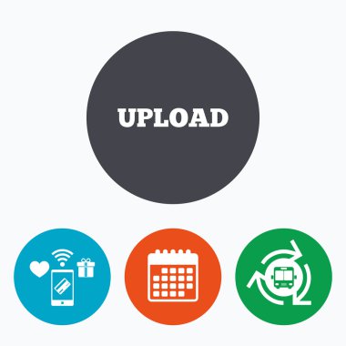 işareti simgesi yükle. yük sembolü.