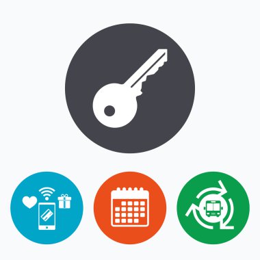 anahtar işareti simgesi.  