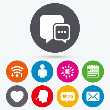 Sosyal medya simgeleri. 