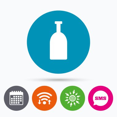 Alkol işareti simgesi.  