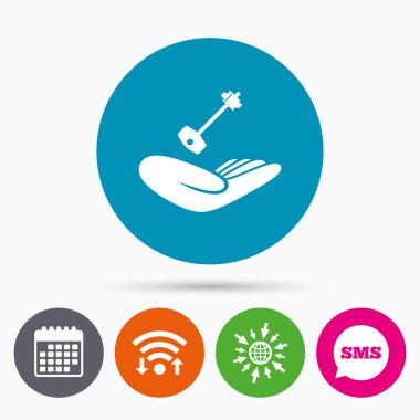 ev sigorta işareti. 