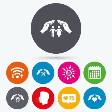 eller sigorta simgeler.  