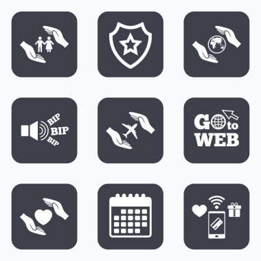 eller sigorta simgeler.  