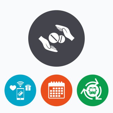 Tıbbi Sigorta işareti.  