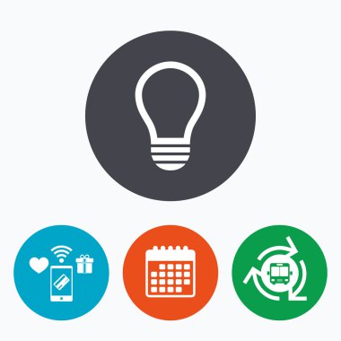 ışık lamba işareti simgesi 