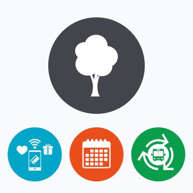 Ağaç işareti simgesi. 