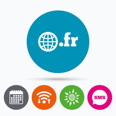 Etki alanı Fr işareti simgesi.  