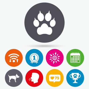 Evcil hayvan kutsal kişilerin resmi. Kedi pençe  