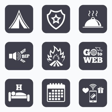 Sıcak yemek, uyku, çadır kamp 