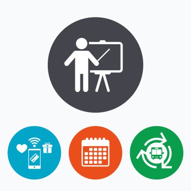 Sunu billboard işareti simgesi.