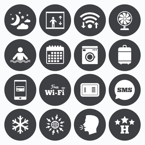 Otel, Oda Servisi simgeler 