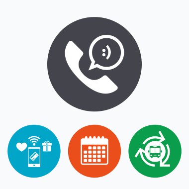 telefon işareti simgesi. simge desteği.