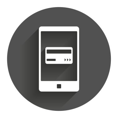 Mobil ödeme simgesi.  