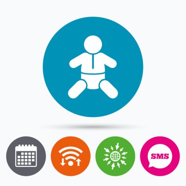 Bebek Bebek işareti simgesi 