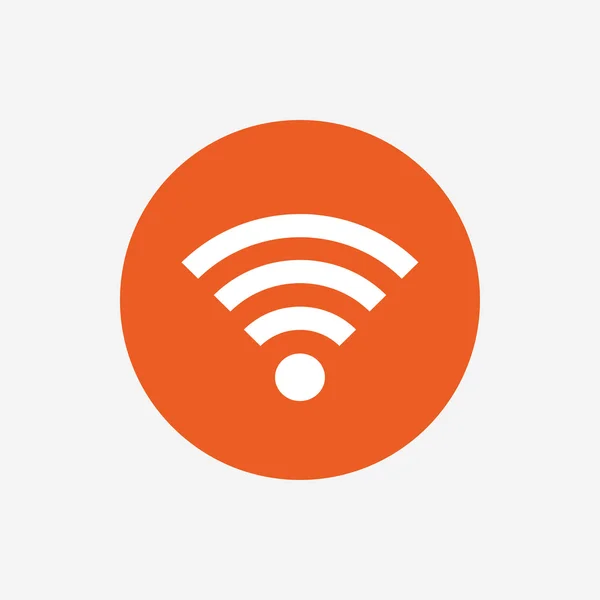 Signo Wifi. Símbolo Wi-Fi . — Archivo Imágenes Vectoriales