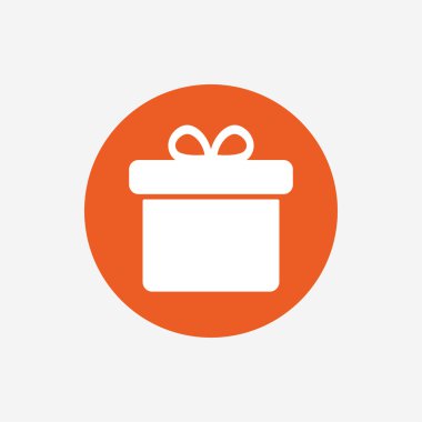 hediye kutusu işareti simgesi.  