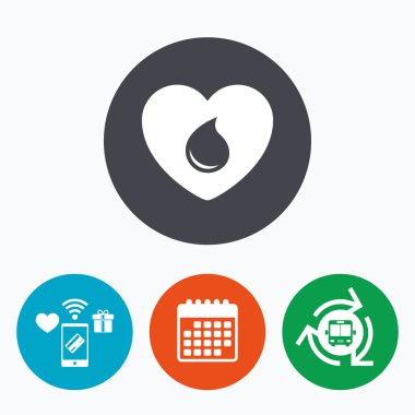 Kan bağışı işareti simgesi. tıbbi bağış.