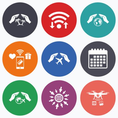 eller sigorta simgeler.  