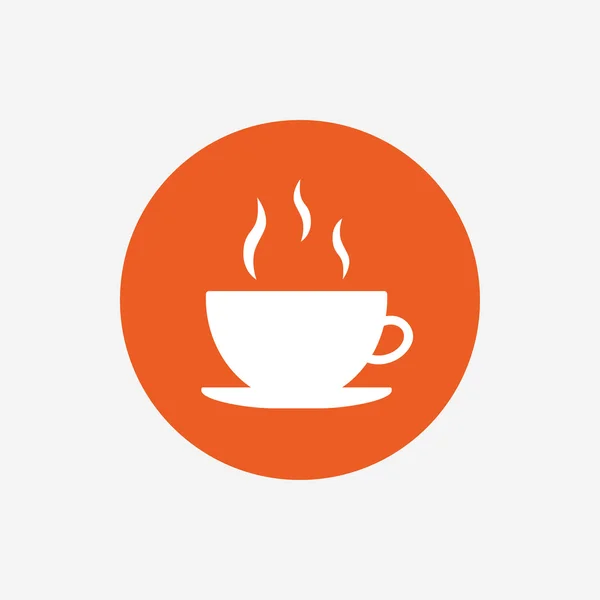 Taza de café icono signo . — Vector de stock