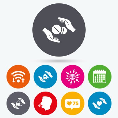 eller sigorta simgeler.  