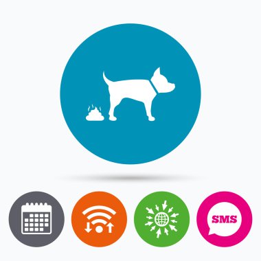 Dışkı işareti simgesi. 