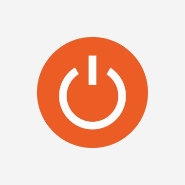 güç işareti simgesi. 