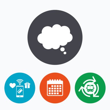 Komik konuşma balonu işareti 