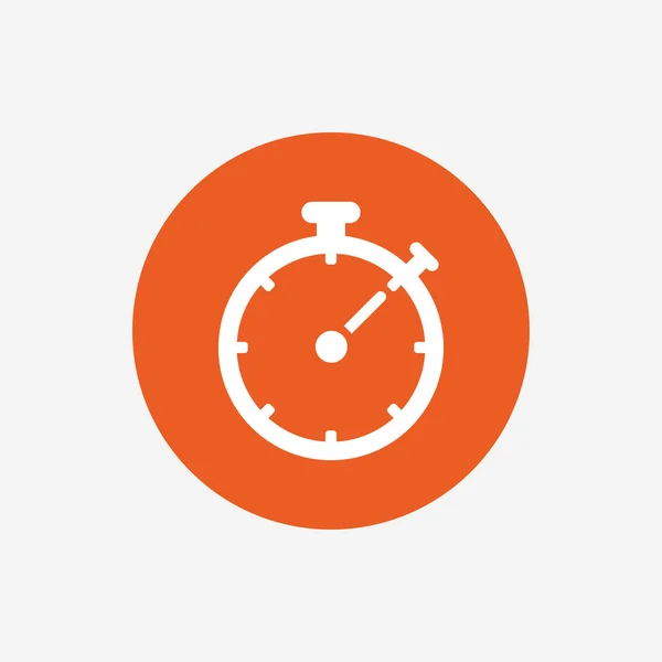 Timer teken pictogram. stopwatch-symbool. — Stockvector