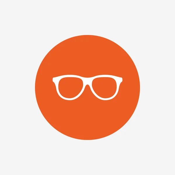 Signo de gafas retro icono . — Vector de stock