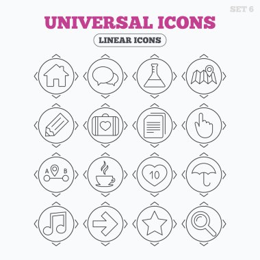 Evrensel simge. Konuşma balonu  